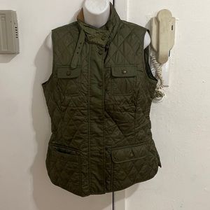 Banana Republic green utility vest